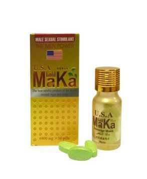 таблетки збуджуючі 10 шт в уп Maka gold BB-08 фото