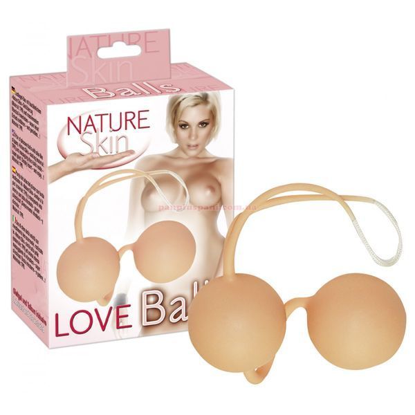кульки вагінальні Nature skin love balls ОР514578 фото