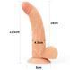 страпон жіночий на присосці без вібрації Lovetoy LVTOY729 фото 8